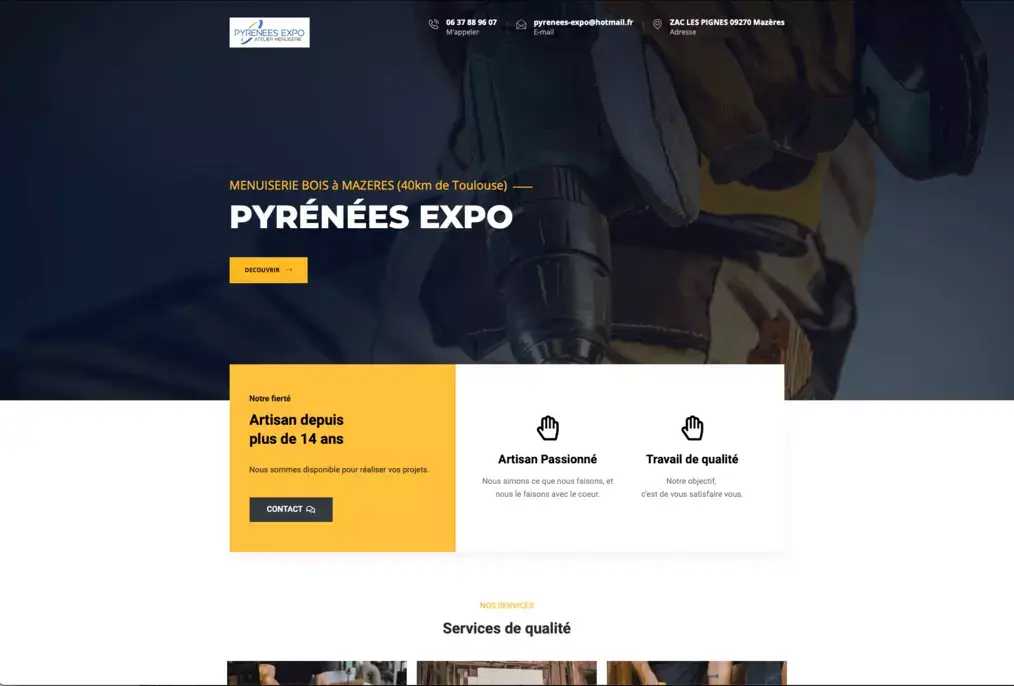 Photo du site de Pyrénées Expo